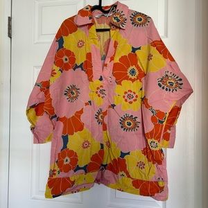 Zara freesize floral dress